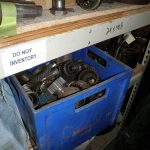 Crank shaft tail rive gears
