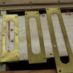 Brass trim to fit boats from 20' to 28' boat